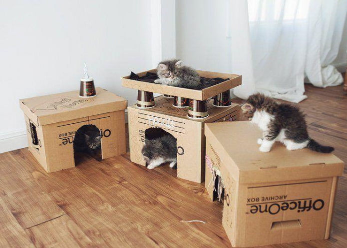 домики для кошек