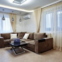 Шторы в гостиную: 70 стильных фото идей в интерьере-18