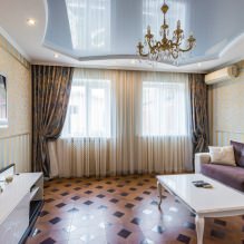 Шторы в гостиную: 70 стильных фото идей в интерьере-14