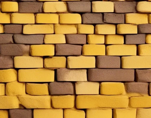 Idei de decor: fotografii cu garduri din cărămidă galbenă și maro.